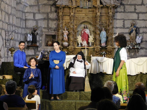 En la iglesia de San Cristóbal Mártir de Malpartida