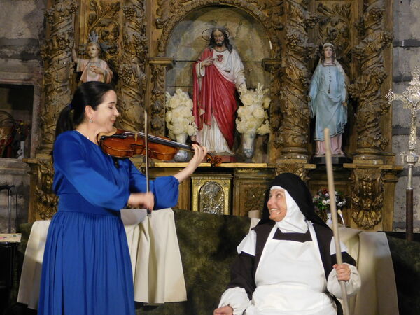 En la iglesia de San Cristóbal Mártir de Malpartida