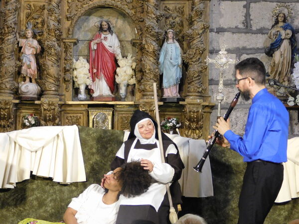 En la iglesia de San Cristóbal Mártir de Malpartida