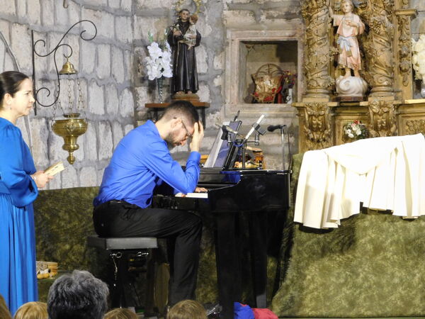 En la iglesia de San Cristóbal Mártir de Malpartida