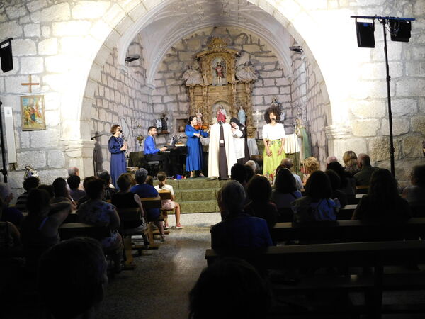 En la iglesia de San Cristóbal Mártir de Malpartida