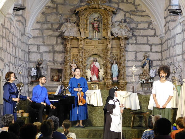 En la iglesia de San Cristóbal Mártir de Malpartida