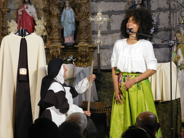 En la iglesia de San Cristóbal Mártir de Malpartida