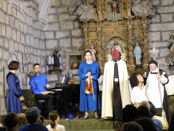 En la iglesia de San Cristóbal Mártir de Malpartida
