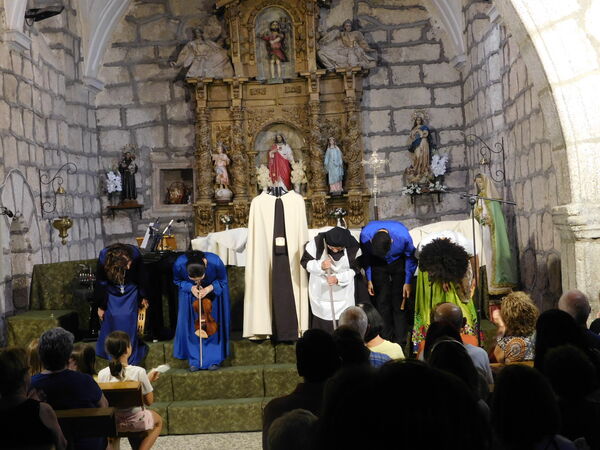 En la iglesia de San Cristóbal Mártir de Malpartida