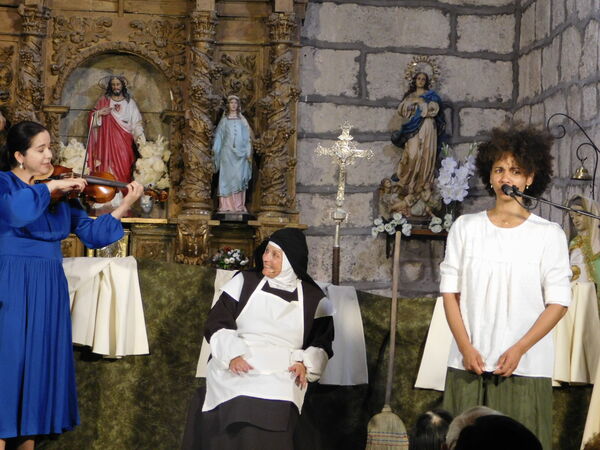 En la iglesia de San Cristóbal Mártir de Malpartida