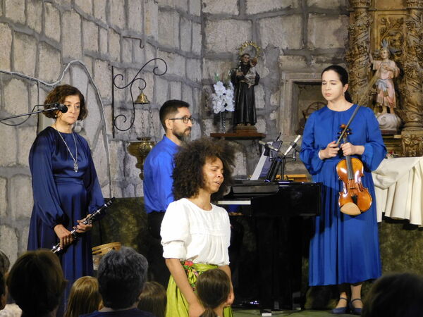 En la iglesia de San Cristóbal Mártir de Malpartida