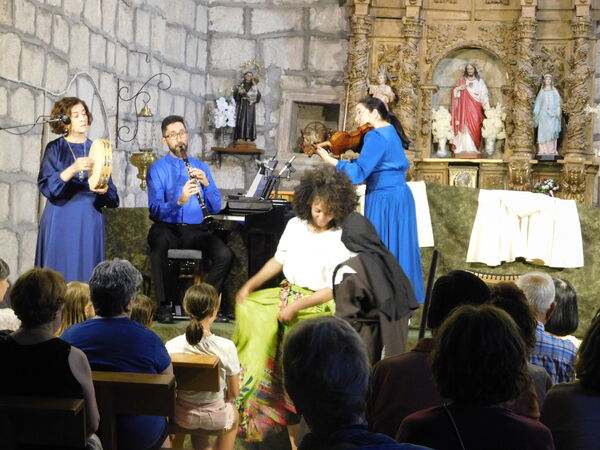 En la iglesia de San Cristóbal Mártir de Malpartida