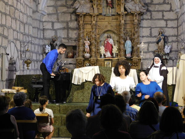 En la iglesia de San Cristóbal Mártir de Malpartida