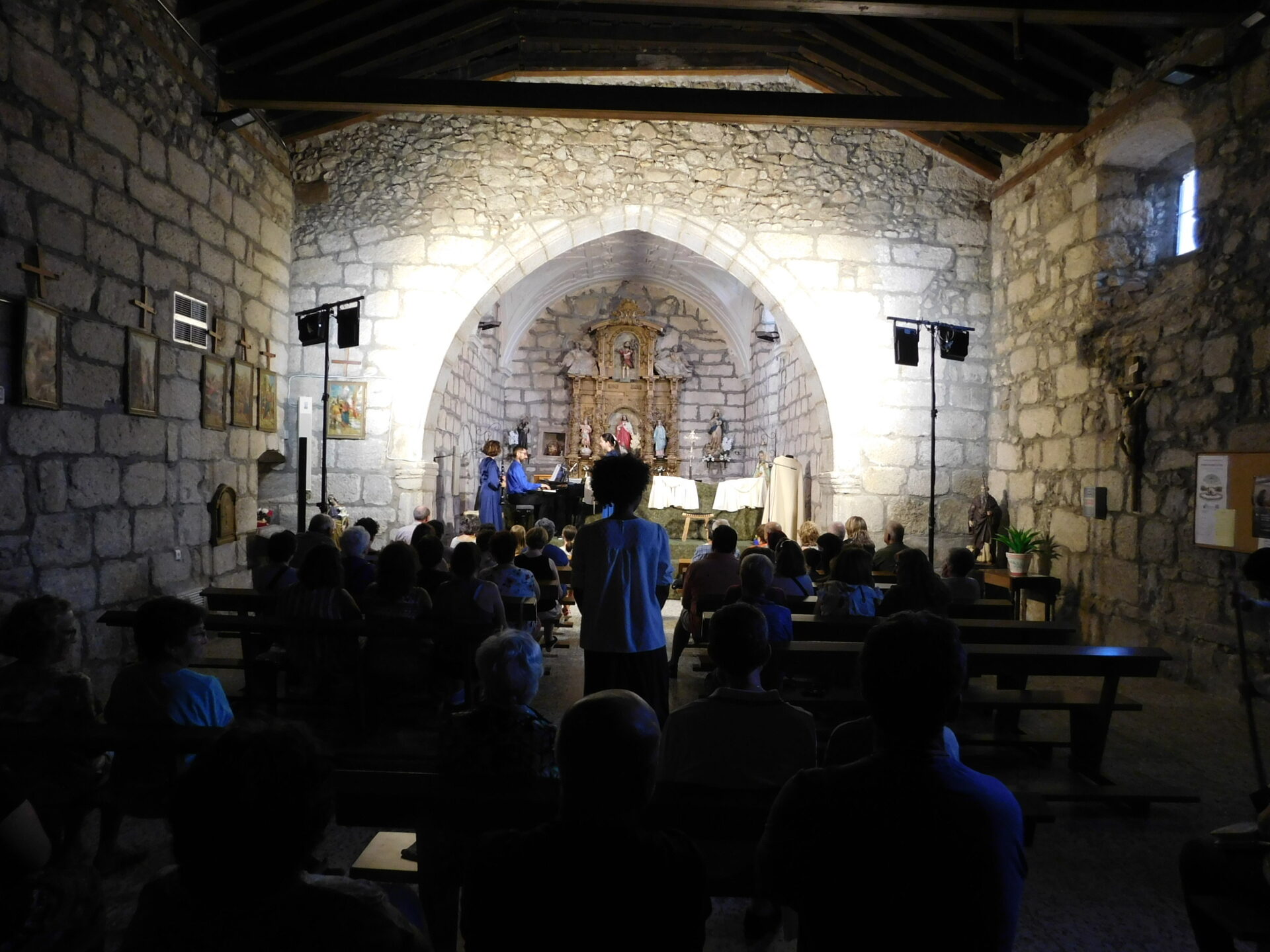 En la iglesia de San Cristóbal Mártir de Malpartida