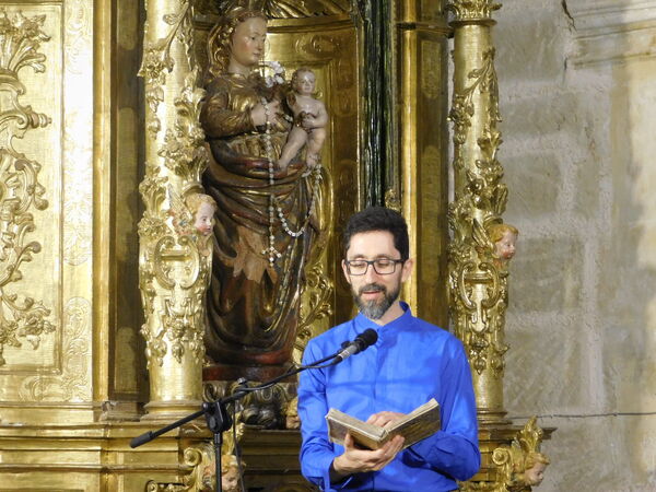 En la iglesia de San Cristóbal Mártir de San Cristóbal de la Cuesta