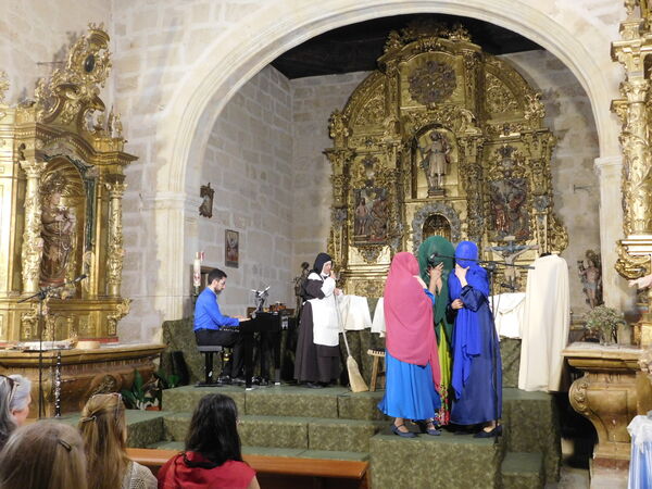En la iglesia de San Cristóbal Mártir de San Cristóbal de la Cuesta