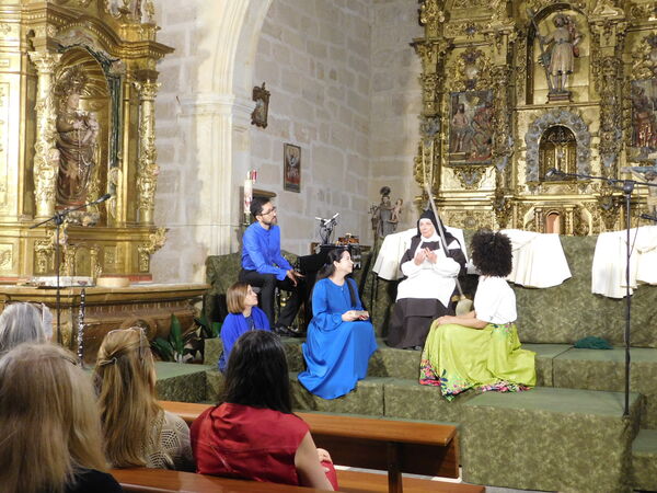 En la iglesia de San Cristóbal Mártir de San Cristóbal de la Cuesta