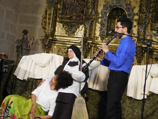 En la iglesia de San Cristóbal Mártir de San Cristóbal de la Cuesta