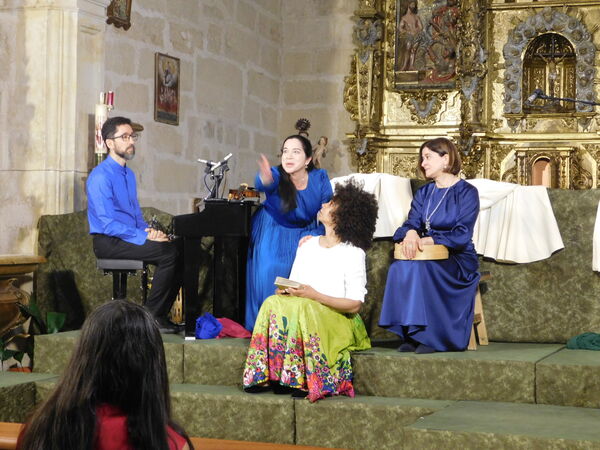 En la iglesia de San Cristóbal Mártir de San Cristóbal de la Cuesta