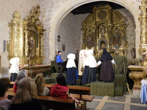En la iglesia de San Cristóbal Mártir de San Cristóbal de la Cuesta