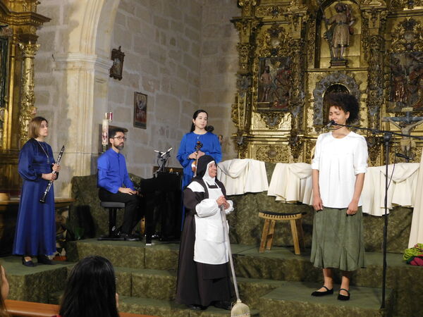 En la iglesia de San Cristóbal Mártir de San Cristóbal de la Cuesta