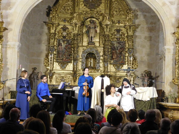 En la iglesia de San Cristóbal Mártir de San Cristóbal de la Cuesta