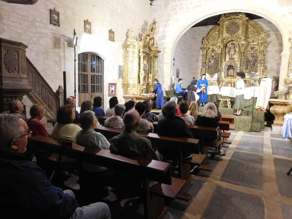 En la iglesia de San Cristóbal Mártir de San Cristóbal de la Cuesta