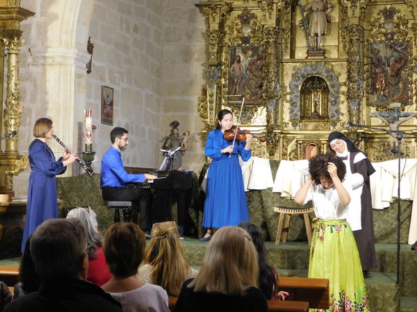 En la iglesia de San Cristóbal Mártir de San Cristóbal de la Cuesta