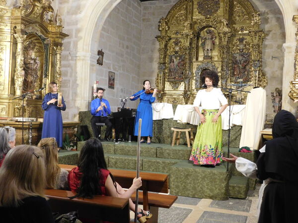 En la iglesia de San Cristóbal Mártir de San Cristóbal de la Cuesta
