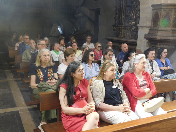 En la iglesia de San Cristóbal Mártir de San Cristóbal de la Cuesta