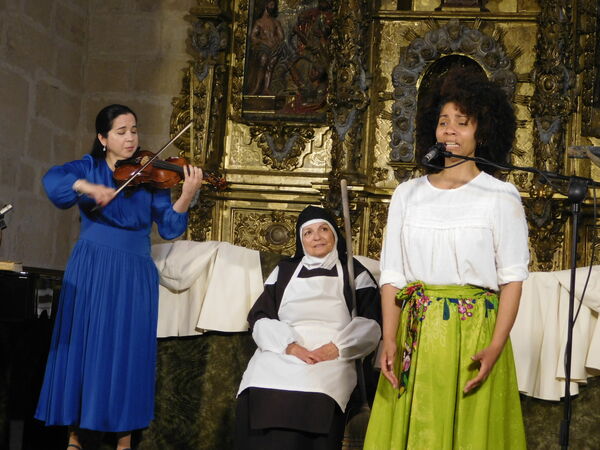 En la iglesia de San Cristóbal Mártir de San Cristóbal de la Cuesta