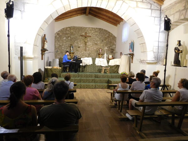 En la iglesia de San Félix de El Arco