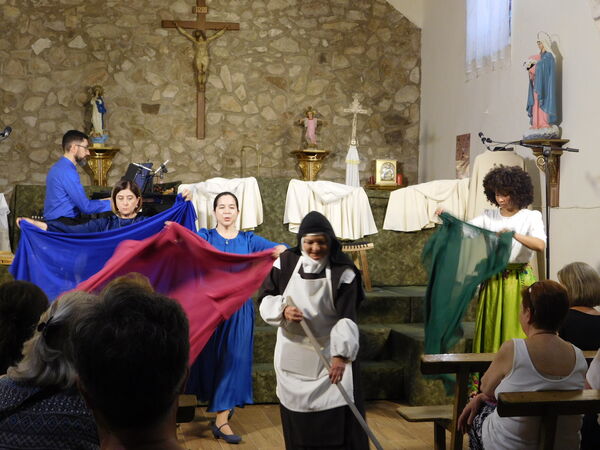 En la iglesia de San Félix de El Arco