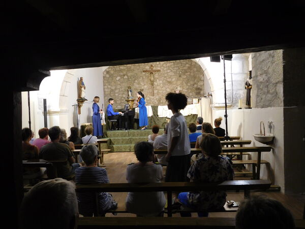 En la iglesia de San Félix de El Arco