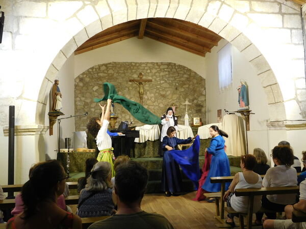 En la iglesia de San Félix de El Arco
