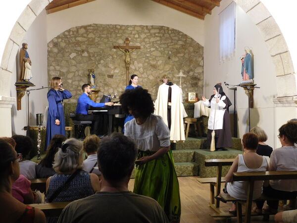 En la iglesia de San Félix de El Arco
