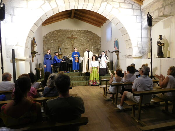 En la iglesia de San Félix de El Arco