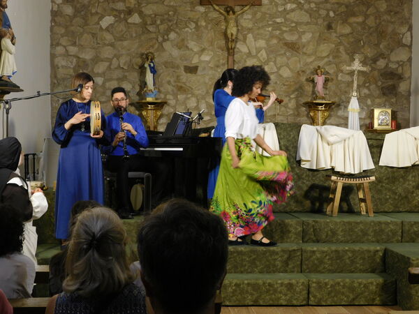 En la iglesia de San Félix de El Arco