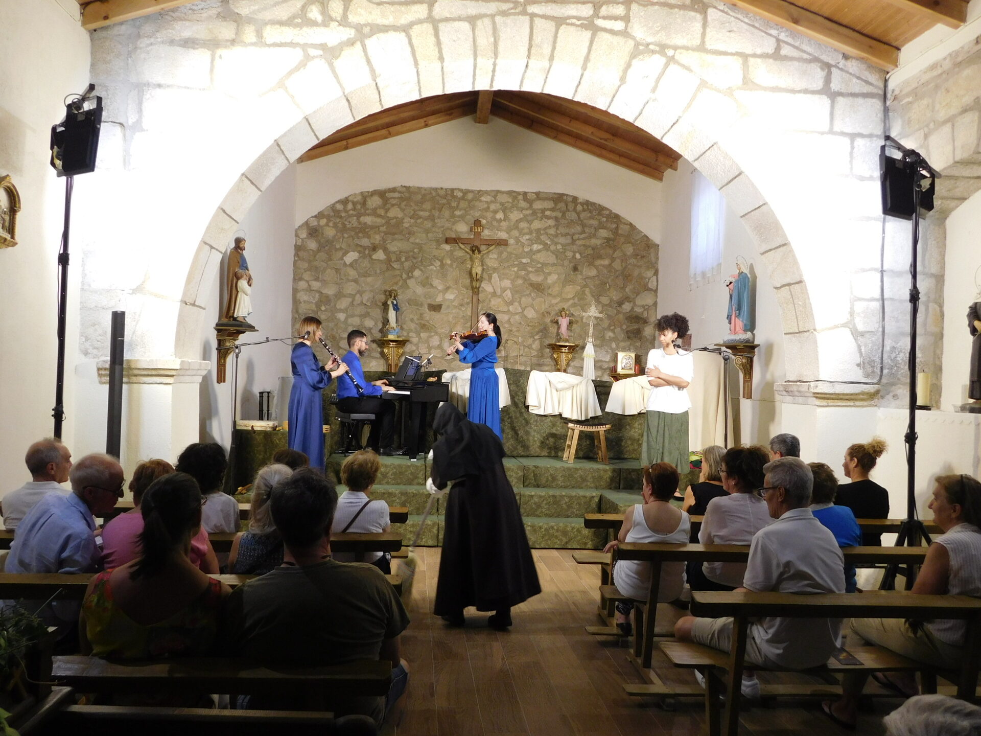 En la iglesia de San Félix de El Arco