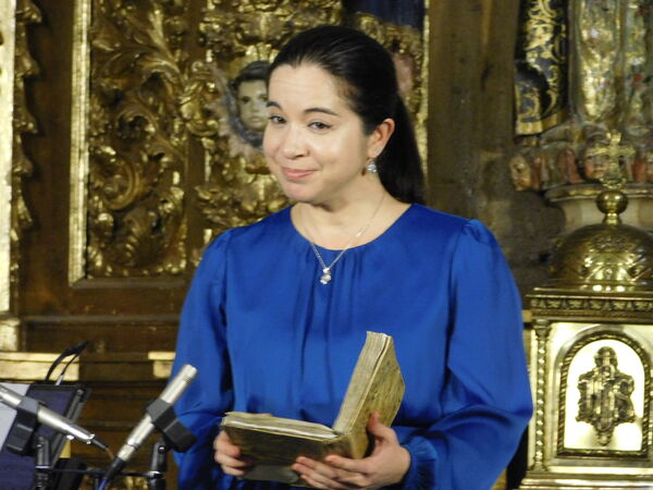 En la iglesia de San José de La Alberguería de Argañán