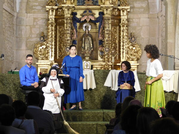 En la iglesia de San José de La Alberguería de Argañán