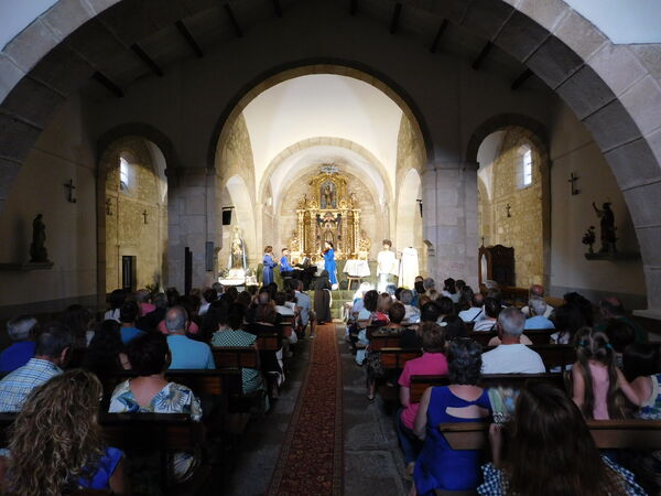 En la iglesia de San José de La Alberguería de Argañán