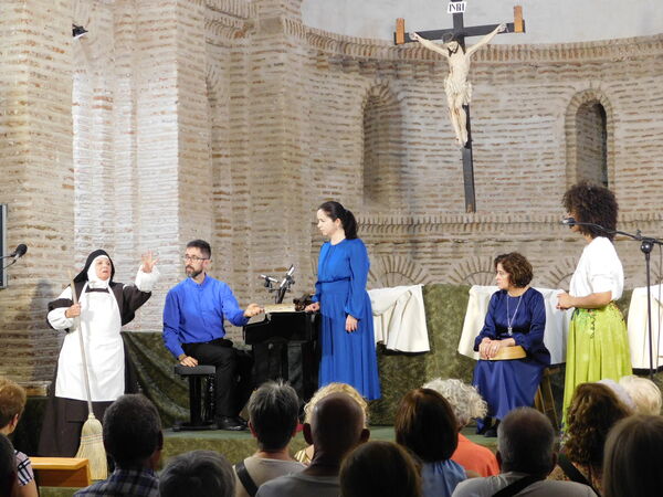 En la iglesia de San Juan de Coca de Alba