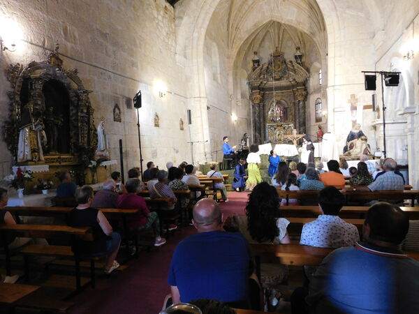 En la iglesia de San Lorenzo de Rollán