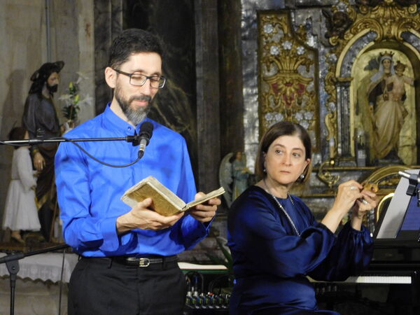 En la iglesia de San Lorenzo de Rollán