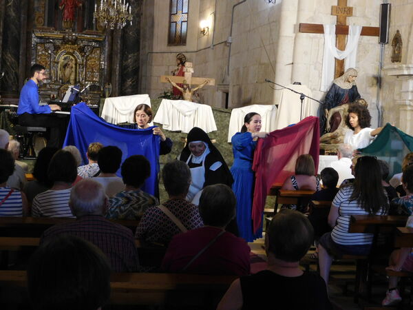 En la iglesia de San Lorenzo de Rollán