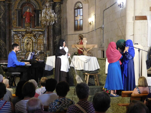 En la iglesia de San Lorenzo de Rollán