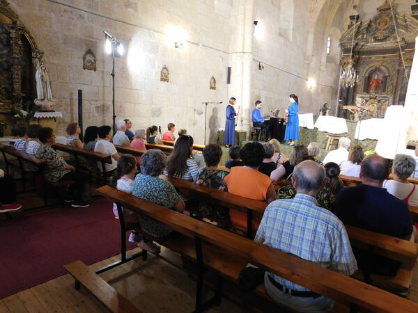 En la iglesia de San Lorenzo de Rollán