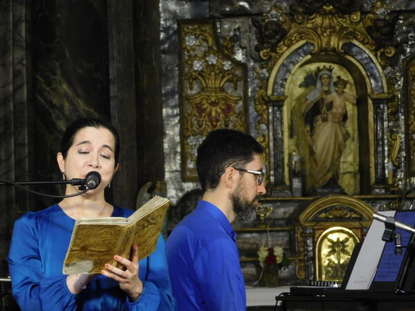 En la iglesia de San Lorenzo de Rollán