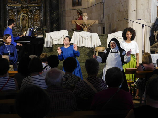 En la iglesia de San Lorenzo de Rollán
