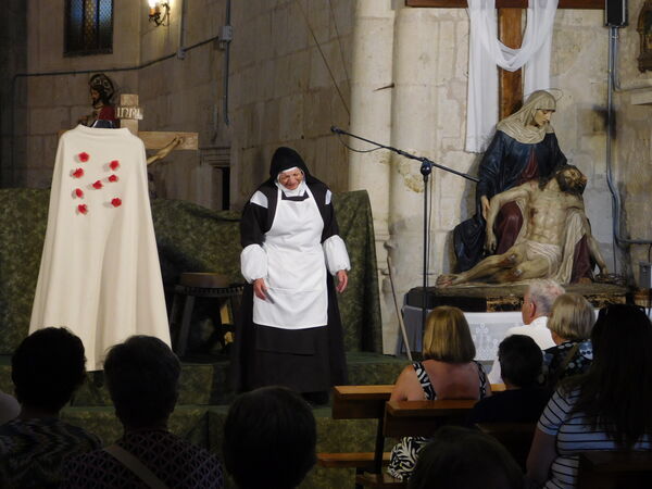 En la iglesia de San Lorenzo de Rollán