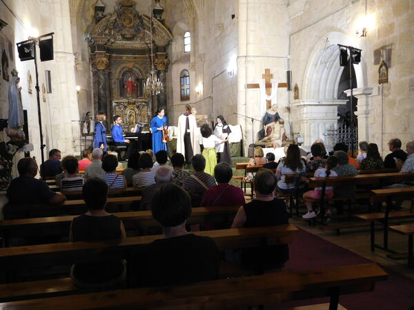 En la iglesia de San Lorenzo de Rollán