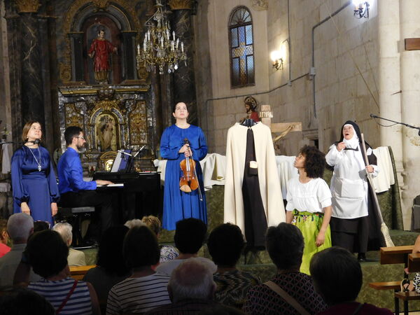 En la iglesia de San Lorenzo de Rollán