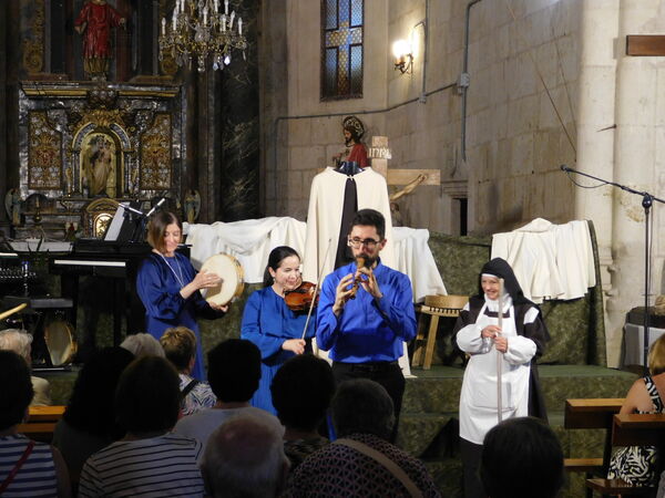 En la iglesia de San Lorenzo de Rollán